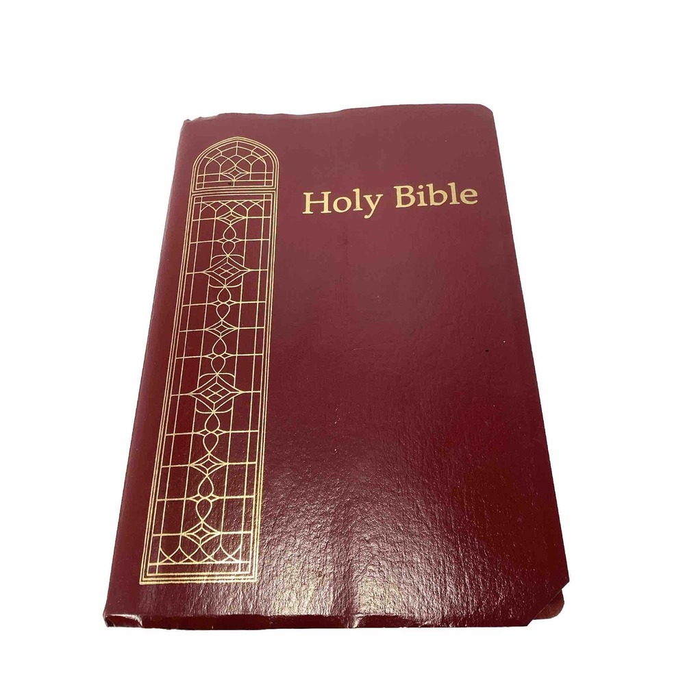 HOLY BIBLE King James Version GIANT PRINT Red Letter Edition 1990 Regency 881CBG